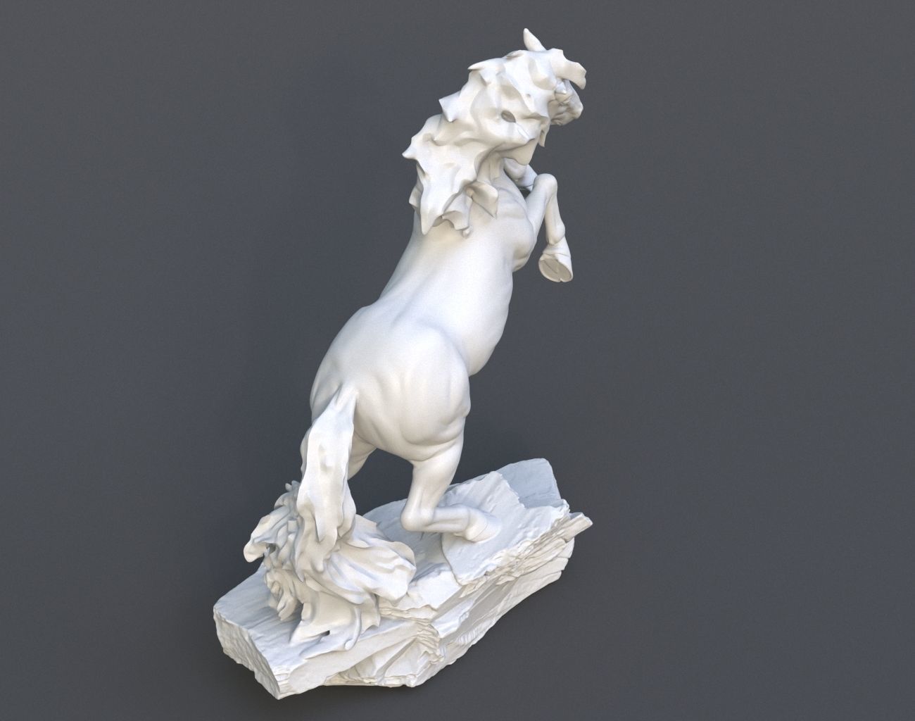 Horse Statue 220527 3D print model_29