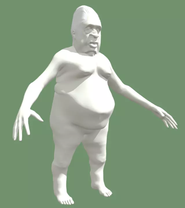 Big Head Titan Free 3D model_0