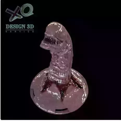 HALLOWEEN ALIEN CHESTBURSTER ALIEN COSTUME 3D print model