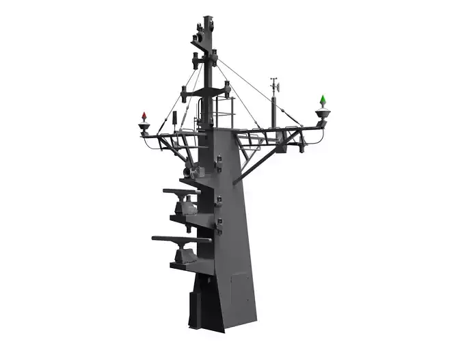Mast HSM 3D model