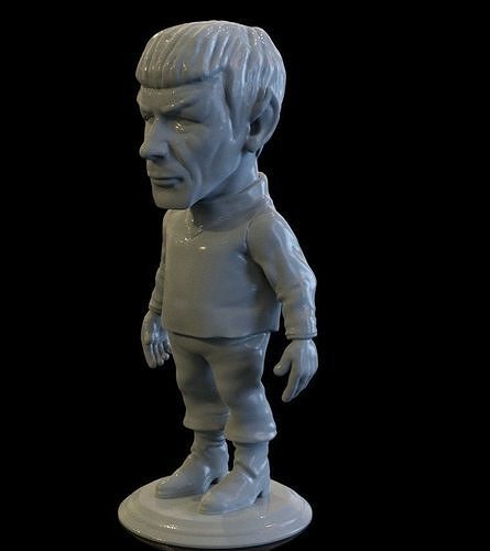 STAR TREK SPOCK CHIBI 3D print model