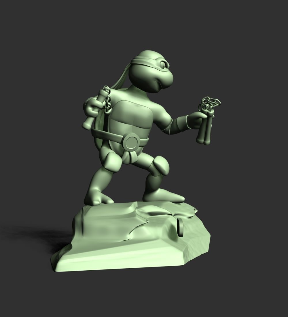 Michelangelo - Teenage Mutant Ninja Turtles 3D print model_13