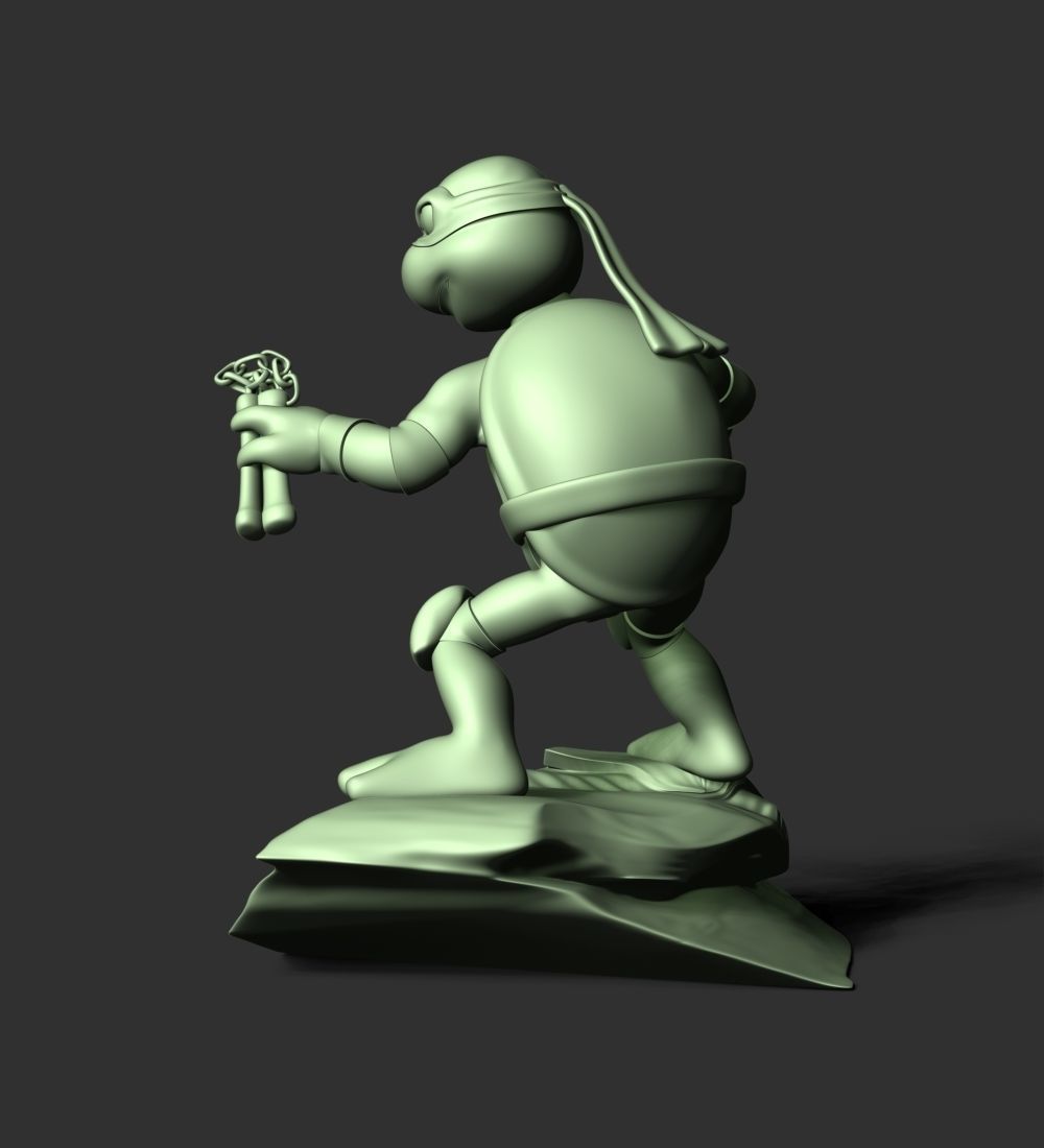 Michelangelo - Teenage Mutant Ninja Turtles 3D print model_14