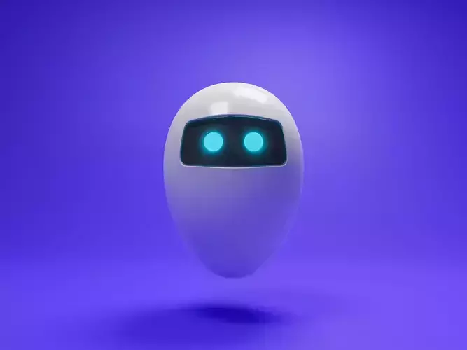 Minimal robot 3D model