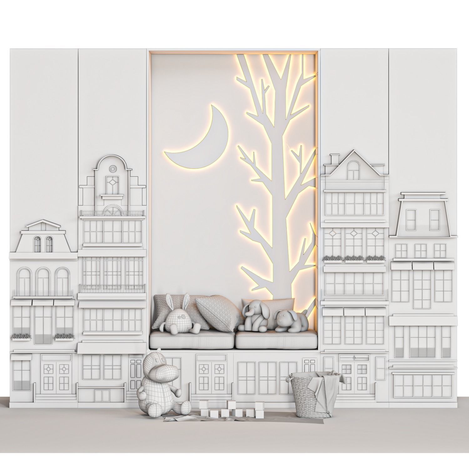 wardrobe 135 3D model_4