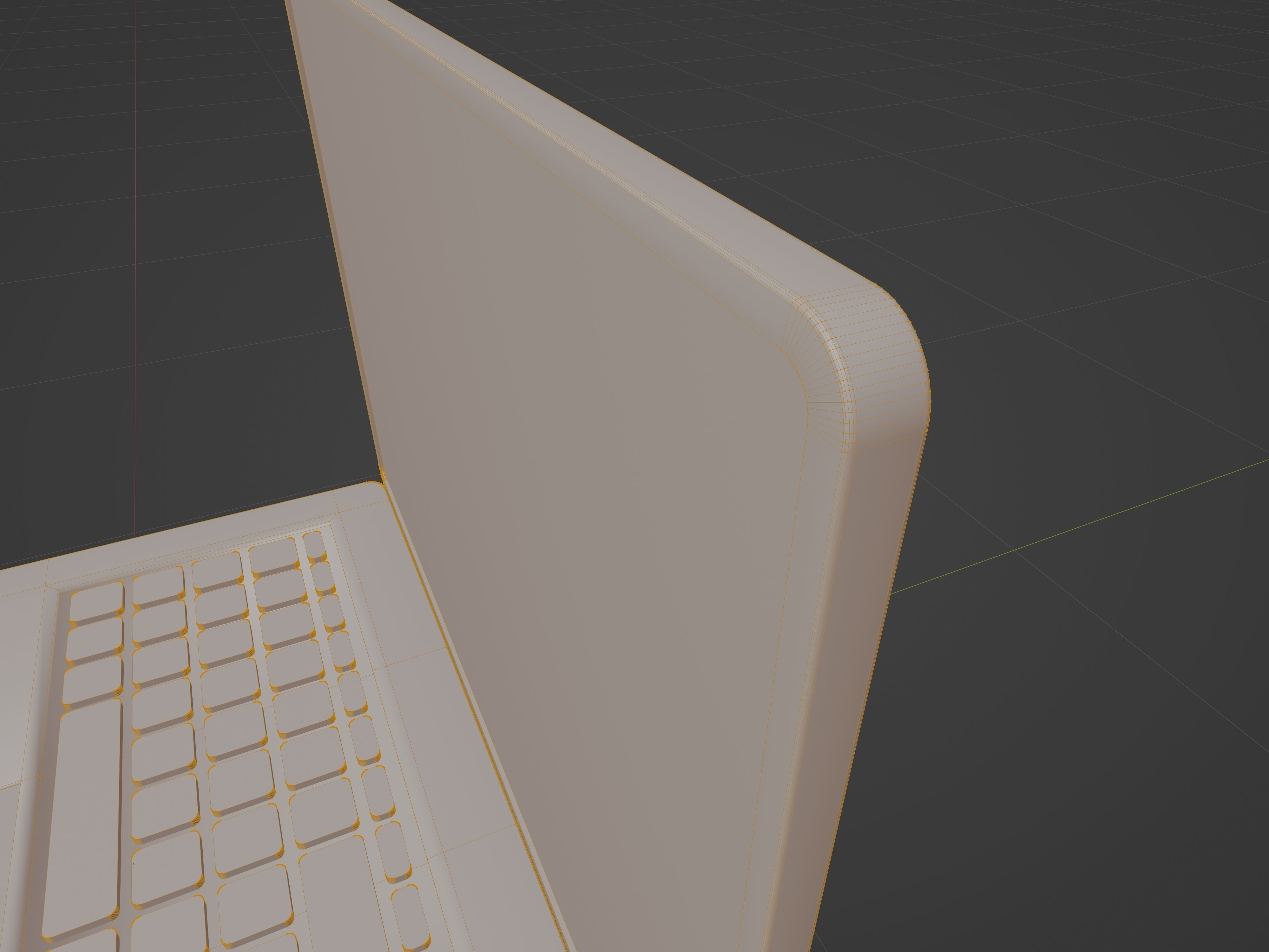 Laptop 3D model_2