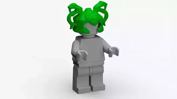  lego brick snake helmet