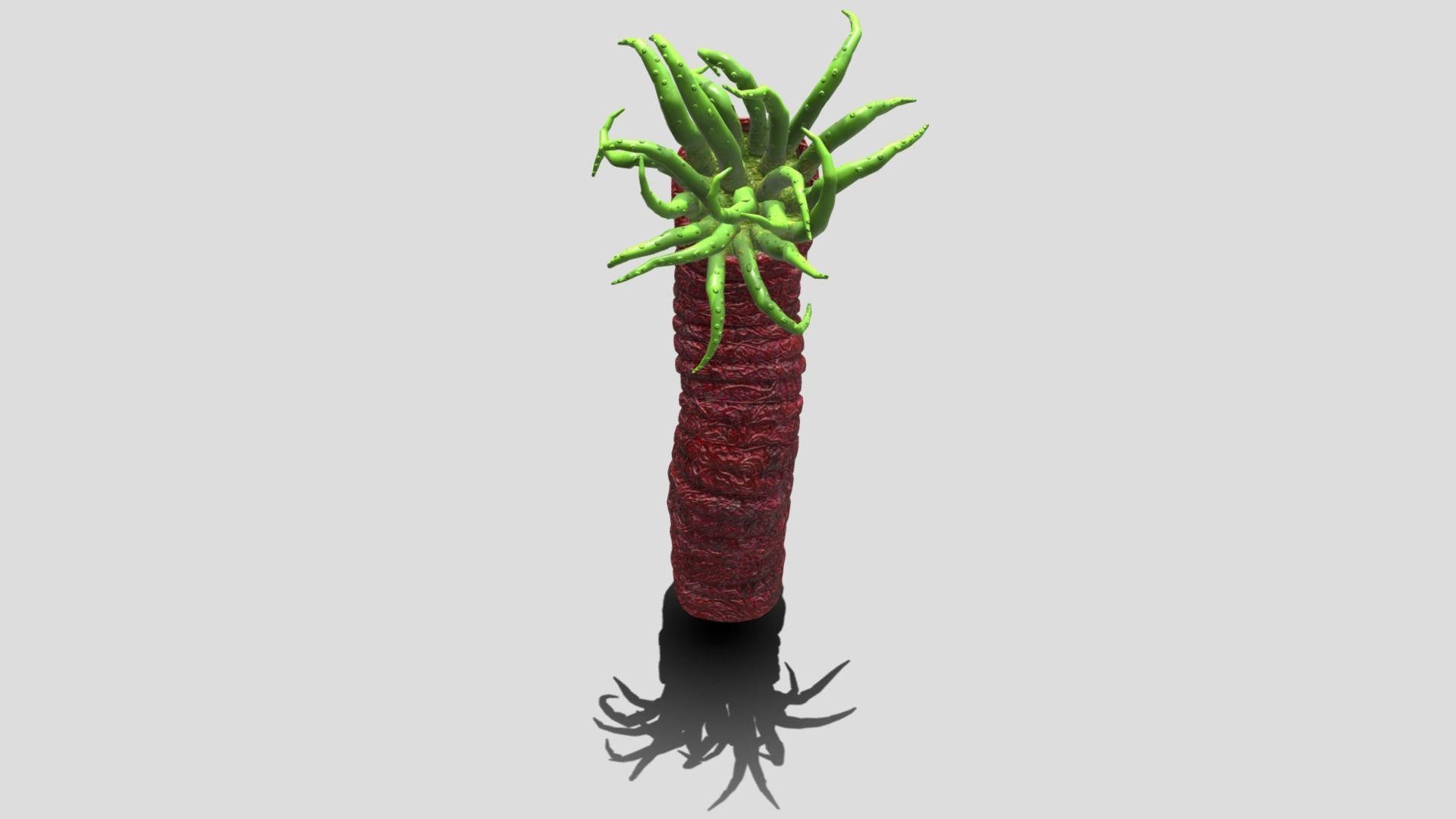 Beast tentacle 3D model_17