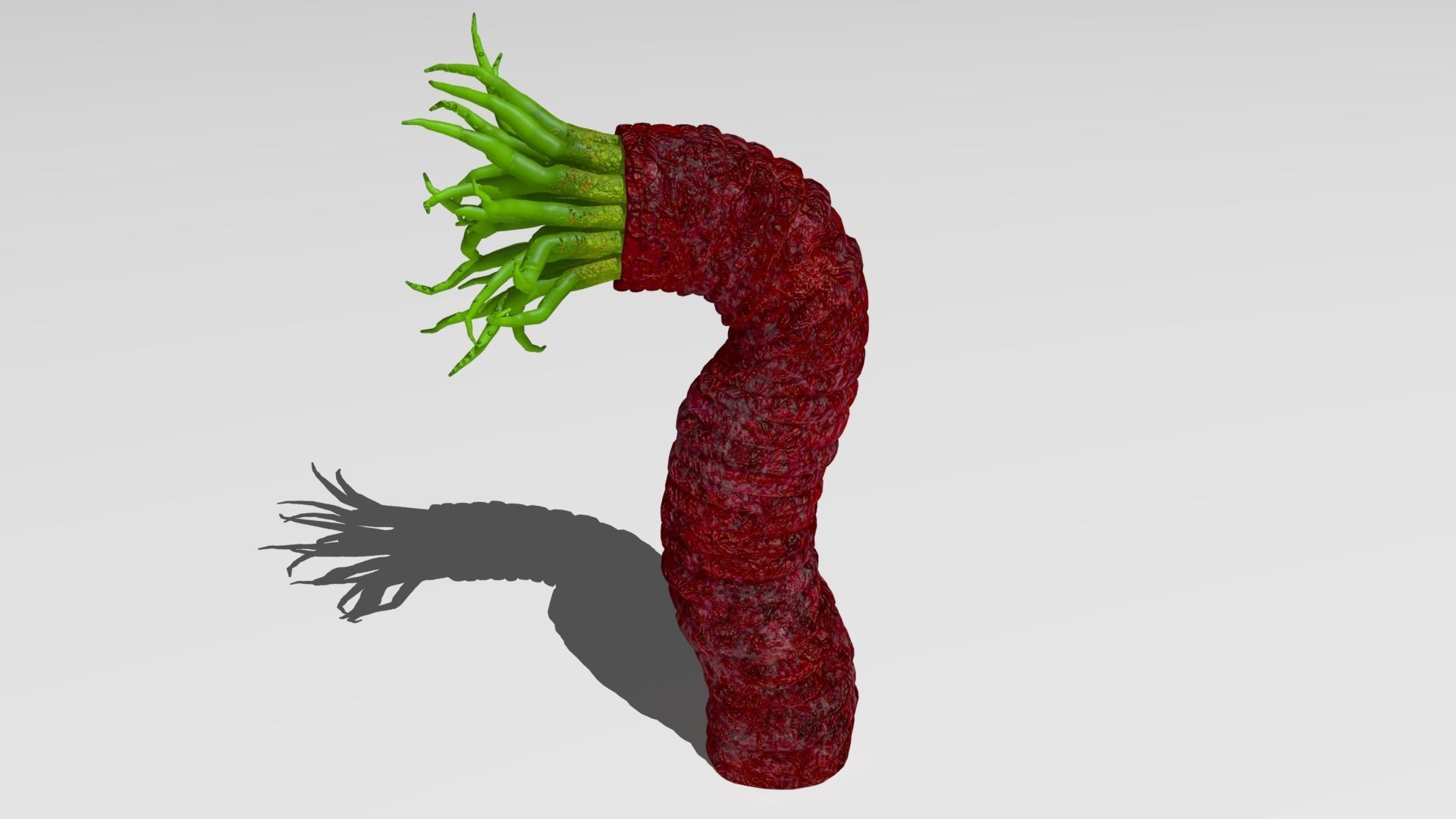 Beast tentacle 3D model_16