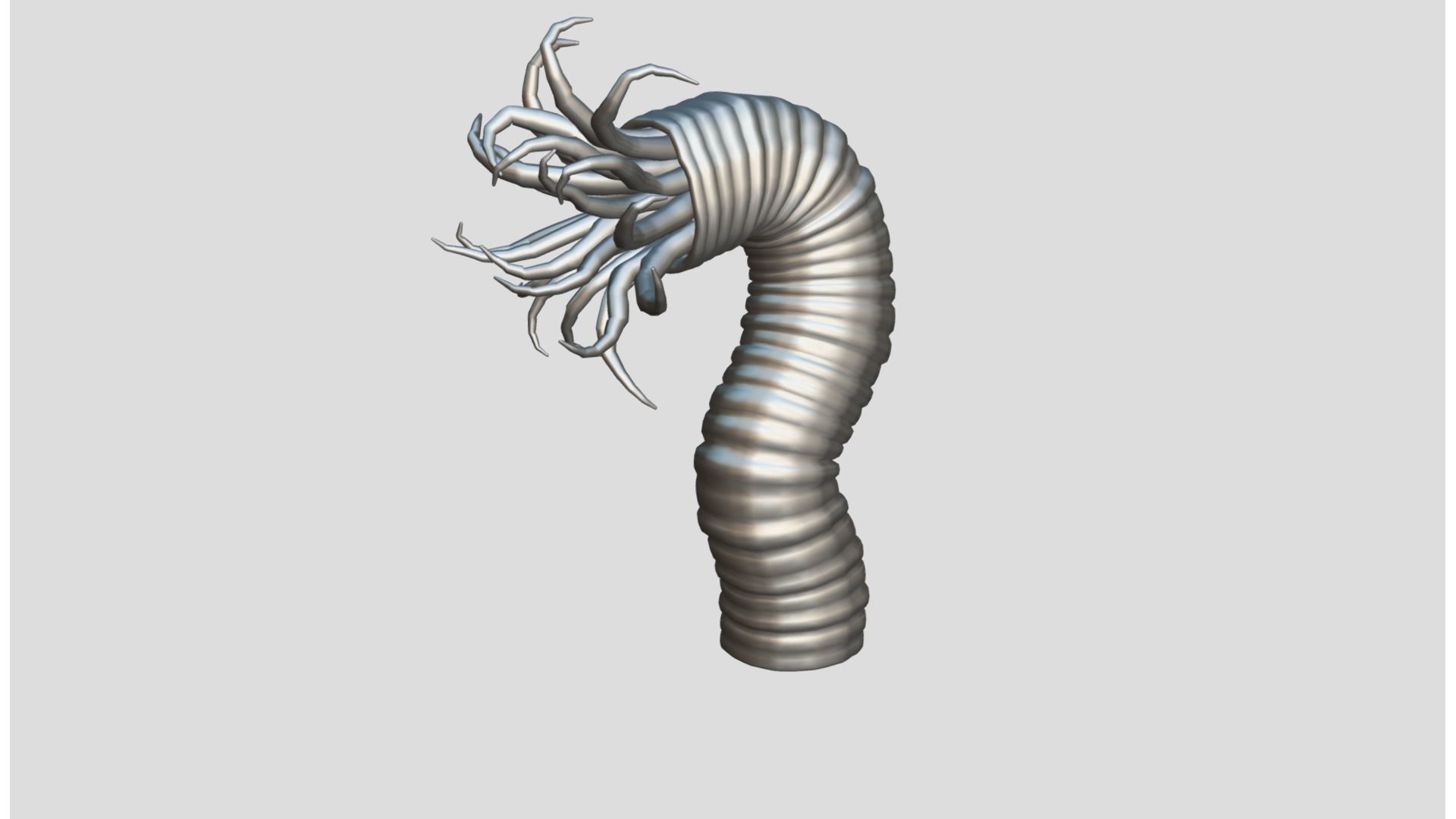 Beast tentacle 3D model_5
