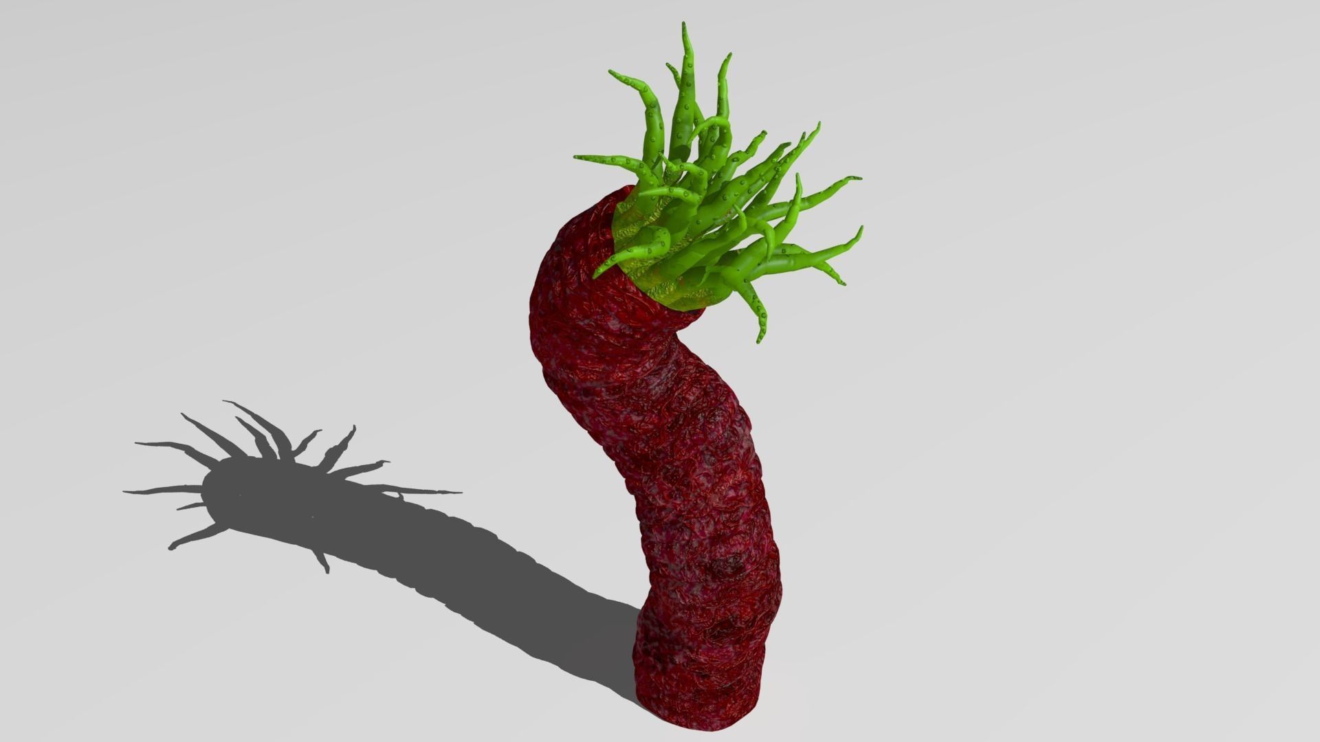 Beast tentacle 3D model_14