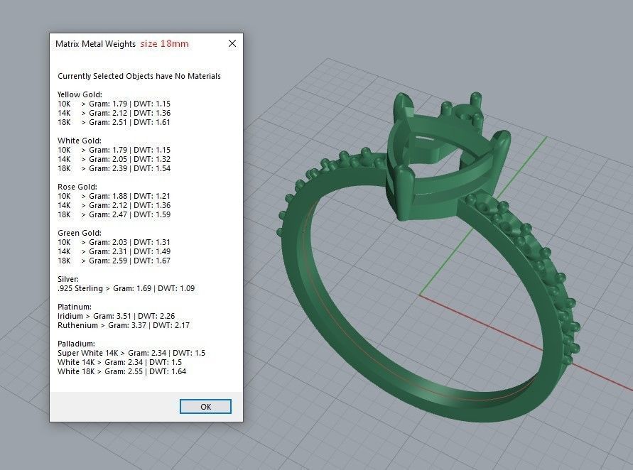 Solitaire Ring 2 in 1 3dm stl 3D print model_13