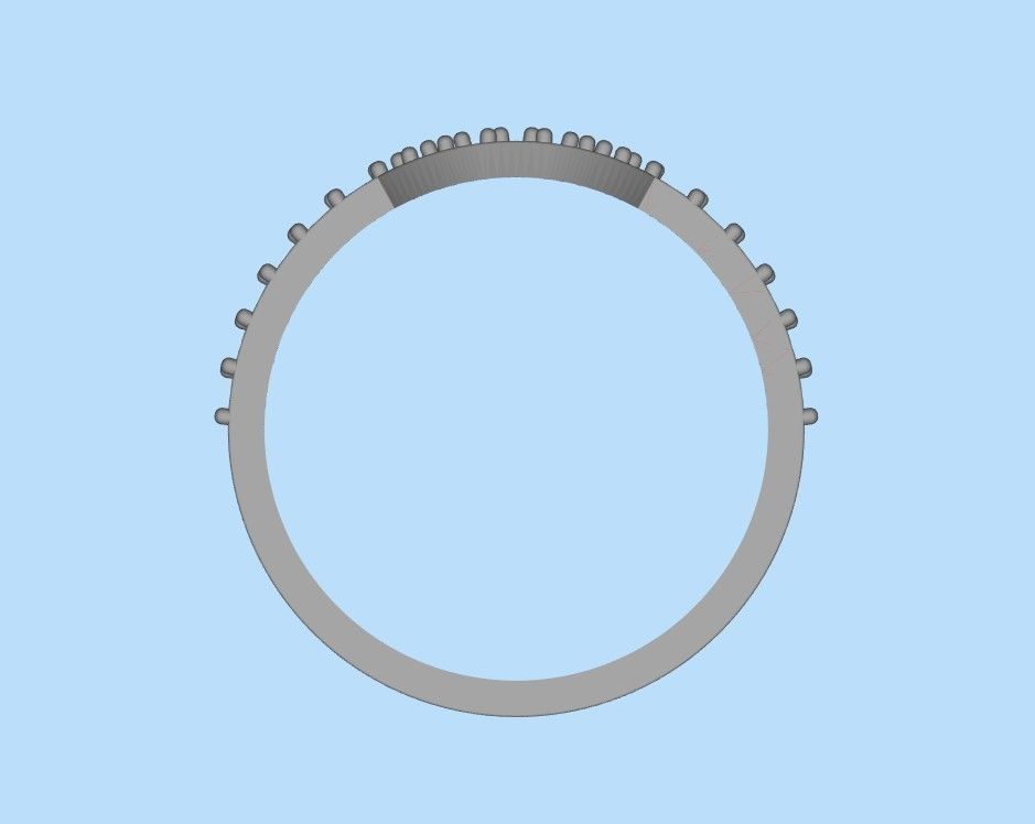 Solitaire Ring 2 in 1 3dm stl 3D print model_36