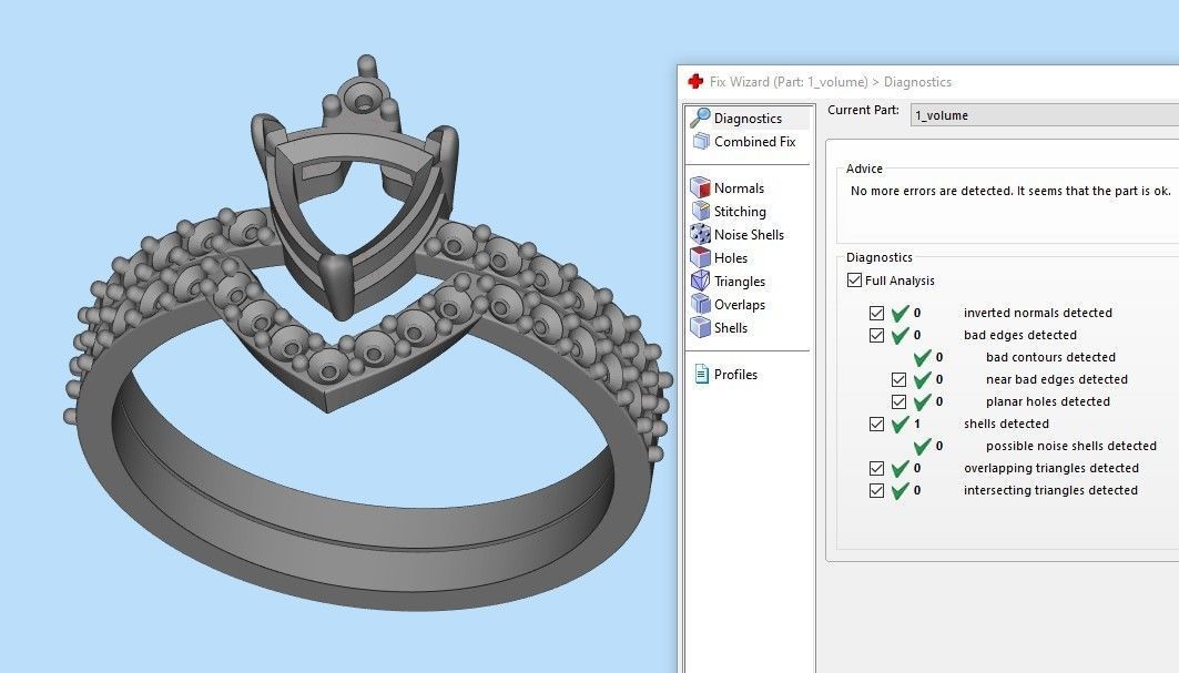 Solitaire Ring 2 in 1 3dm stl 3D print model_11