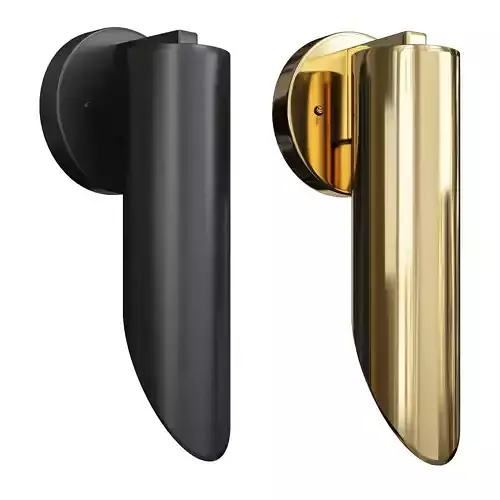 EVERETT NARROW LED WALL SCONCE Low-poly 3D model