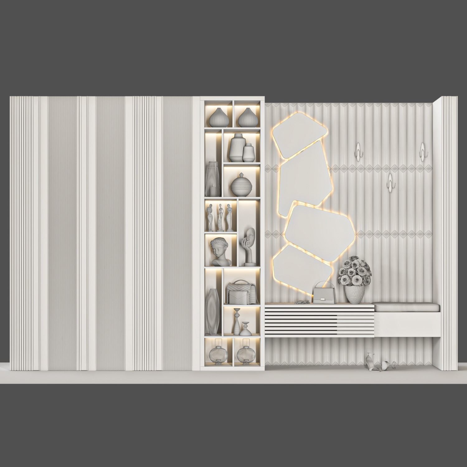 wardrobe 142 3D model_4