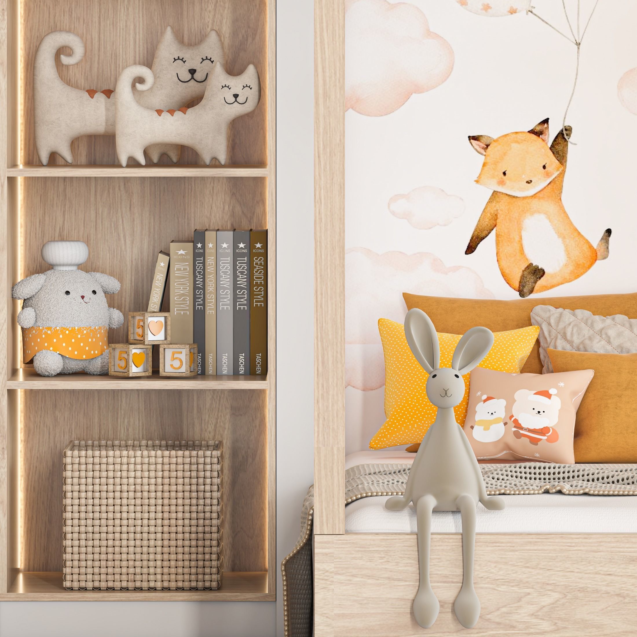 decorative set 46 3D model_3