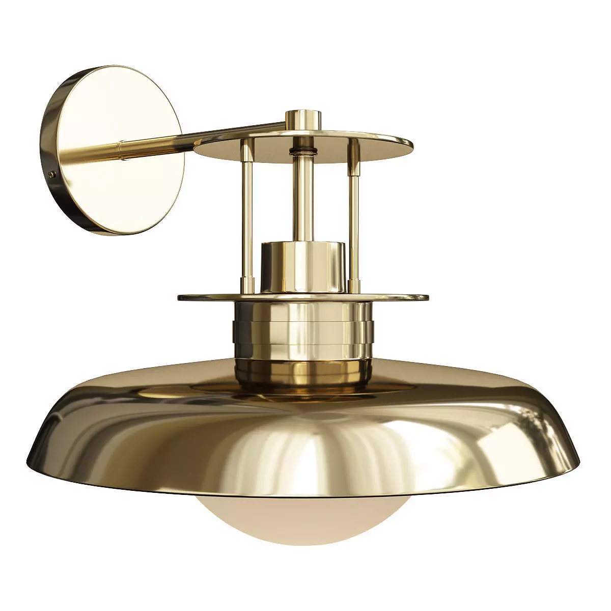 ORMANDY WALL SCONCE Low-poly 3D model