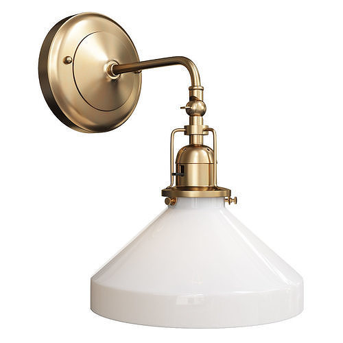 FAIRVIEW TRADITIONAL SINGLE SCONCE Low-poly 3D model