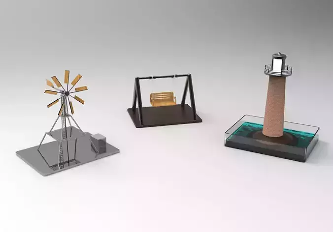 3dmodels for decoration in 3d max