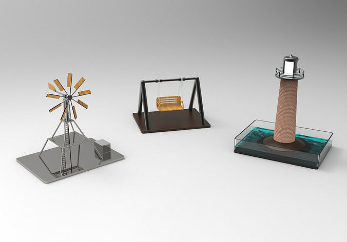 3dmodels for decoration in 3d max 3D model