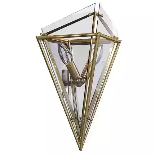 Troy Epic Wall Sconce Low-poly 3D model