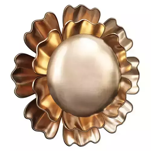 Martyn Lawrence Bullard Magic Garden Wall Sconce Low-poly 3D model