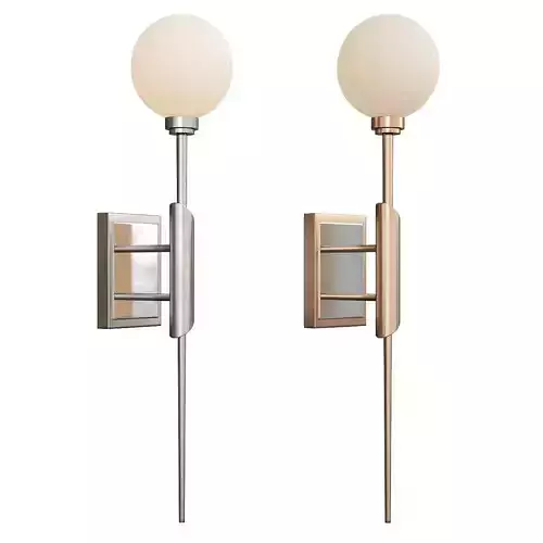 Corbett Tempest Wall Sconce Low-poly 3D model