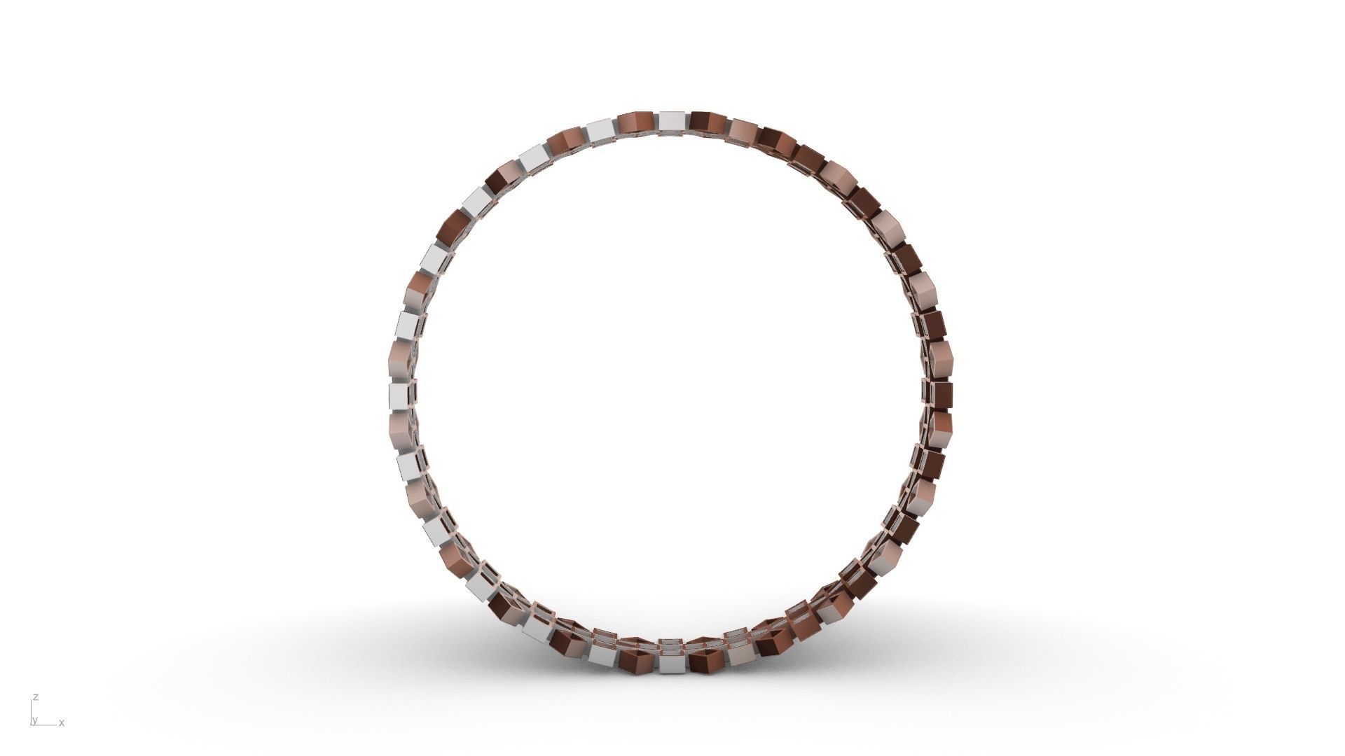 princess cut celtic knot bangle stl verified 3D print model_12