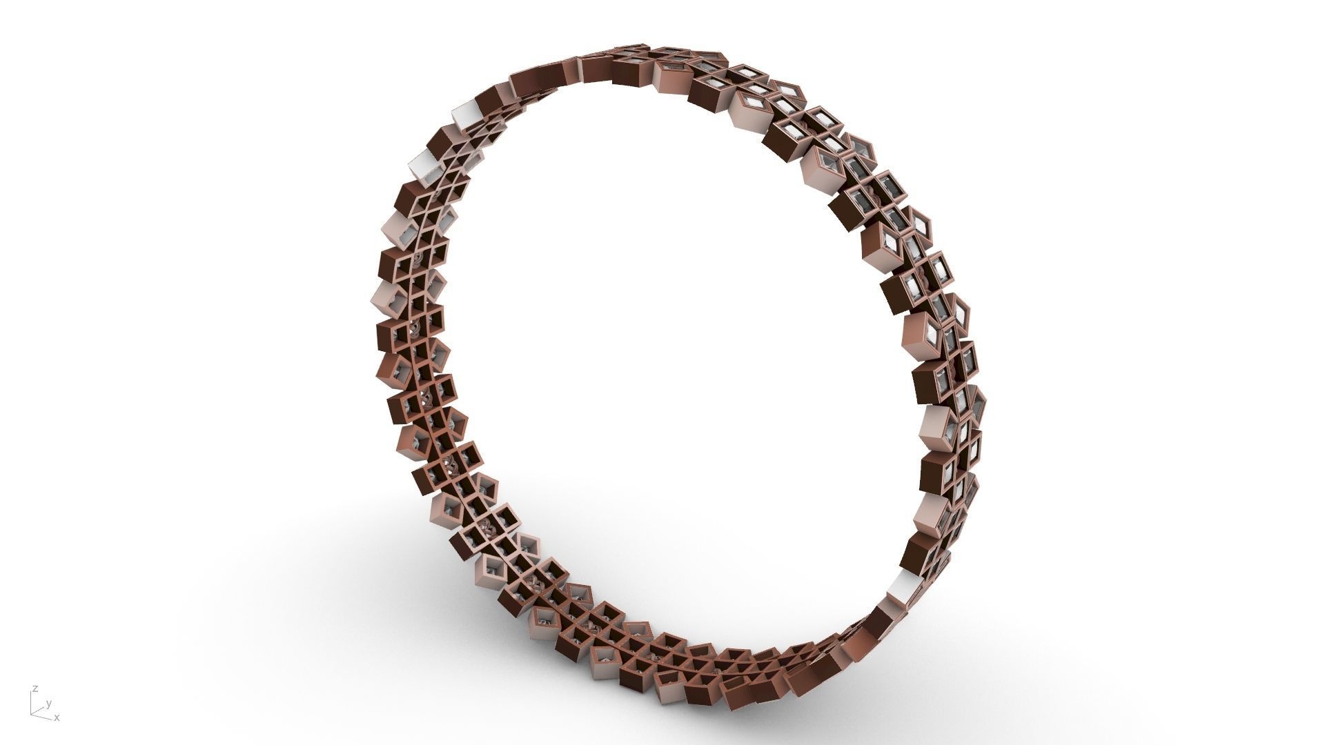 princess cut celtic knot bangle stl verified 3D print model_15