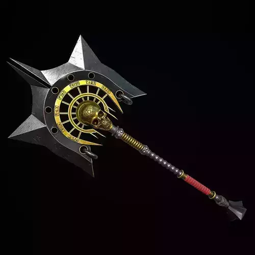 Cursed Battle Axe