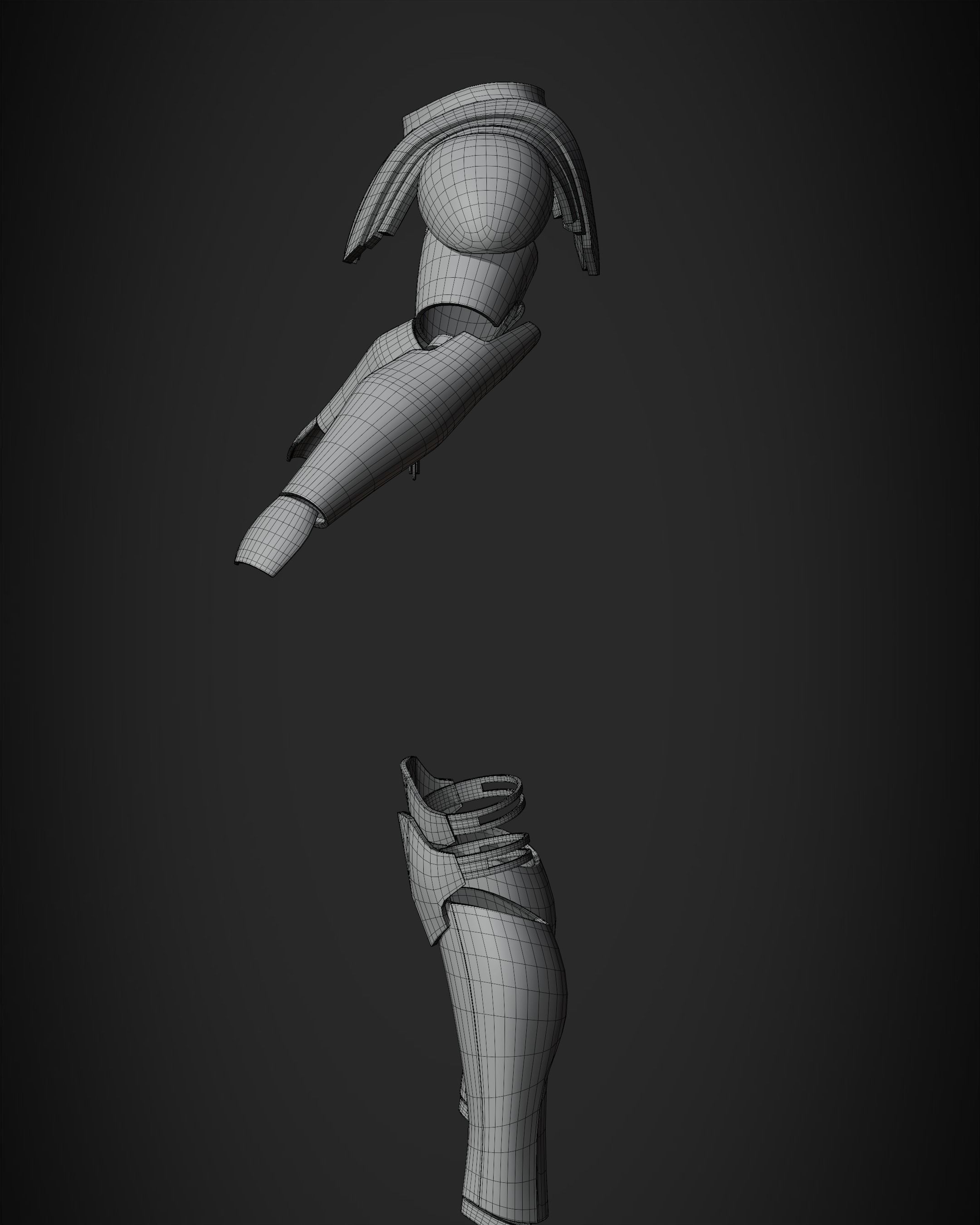 Obi Wan Kenobi Battle Armor for Cosplay 3D print model_17