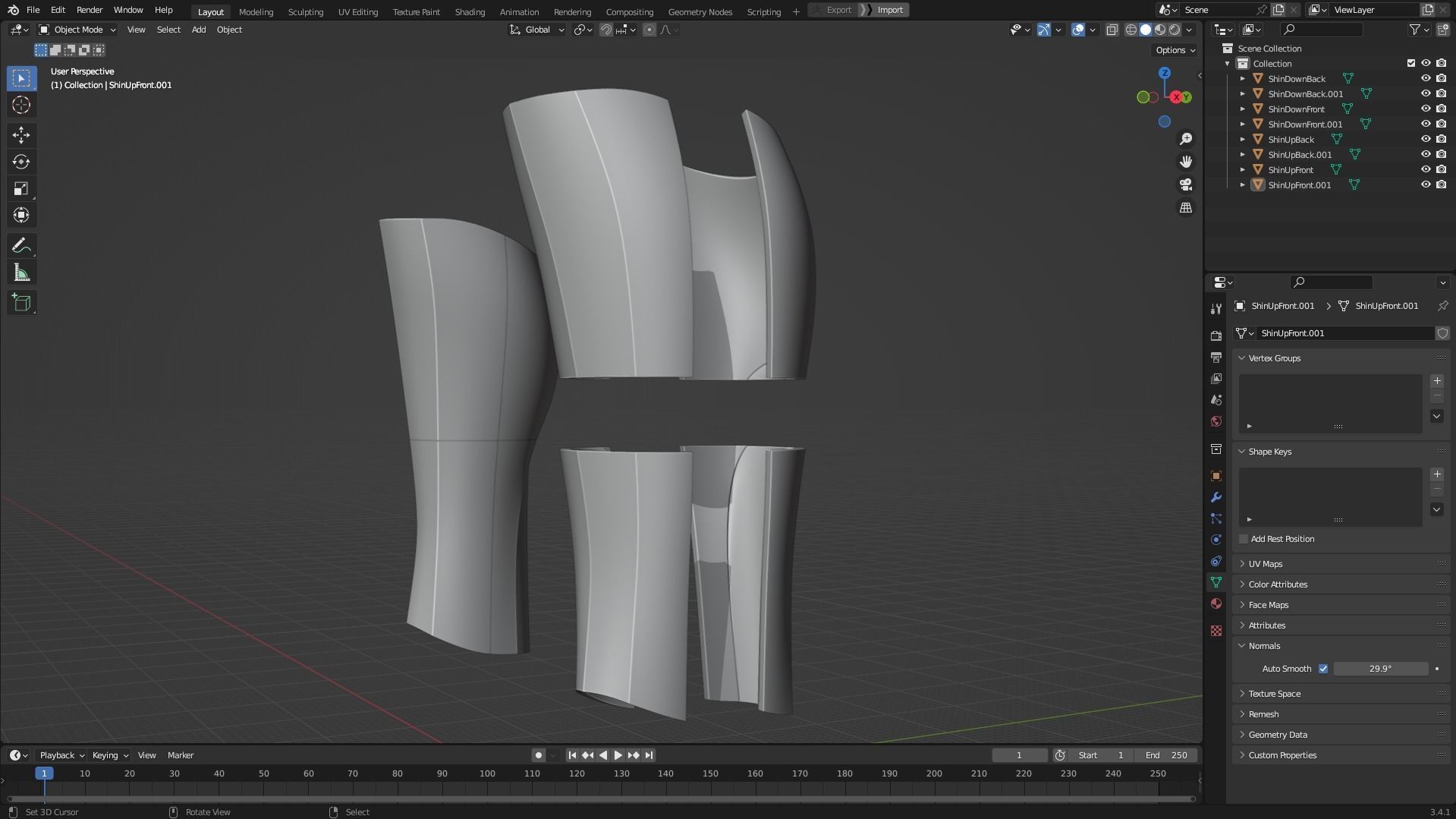 Obi Wan Kenobi Battle Armor for Cosplay 3D print model_10