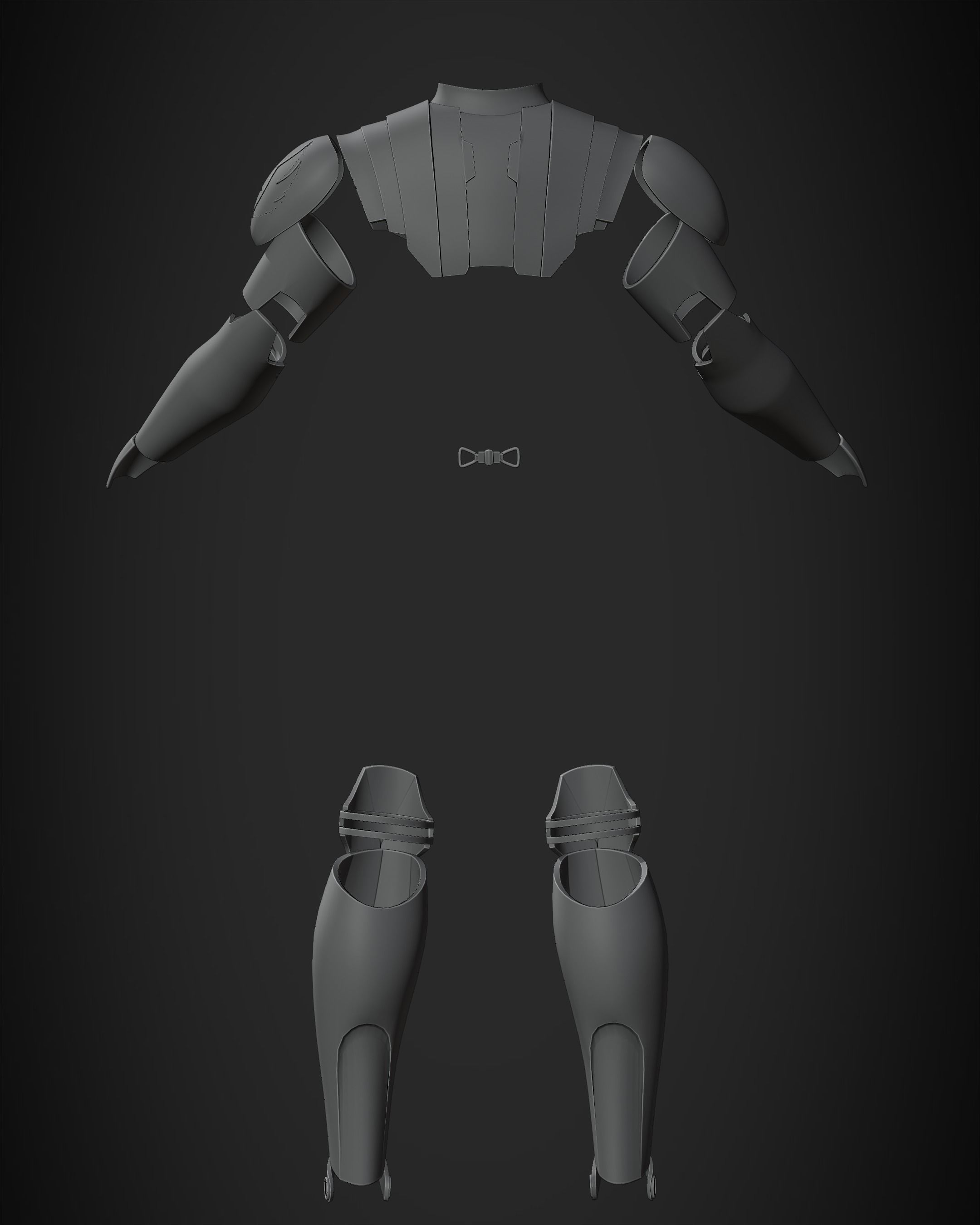 Obi Wan Kenobi Battle Armor for Cosplay 3D print model_18