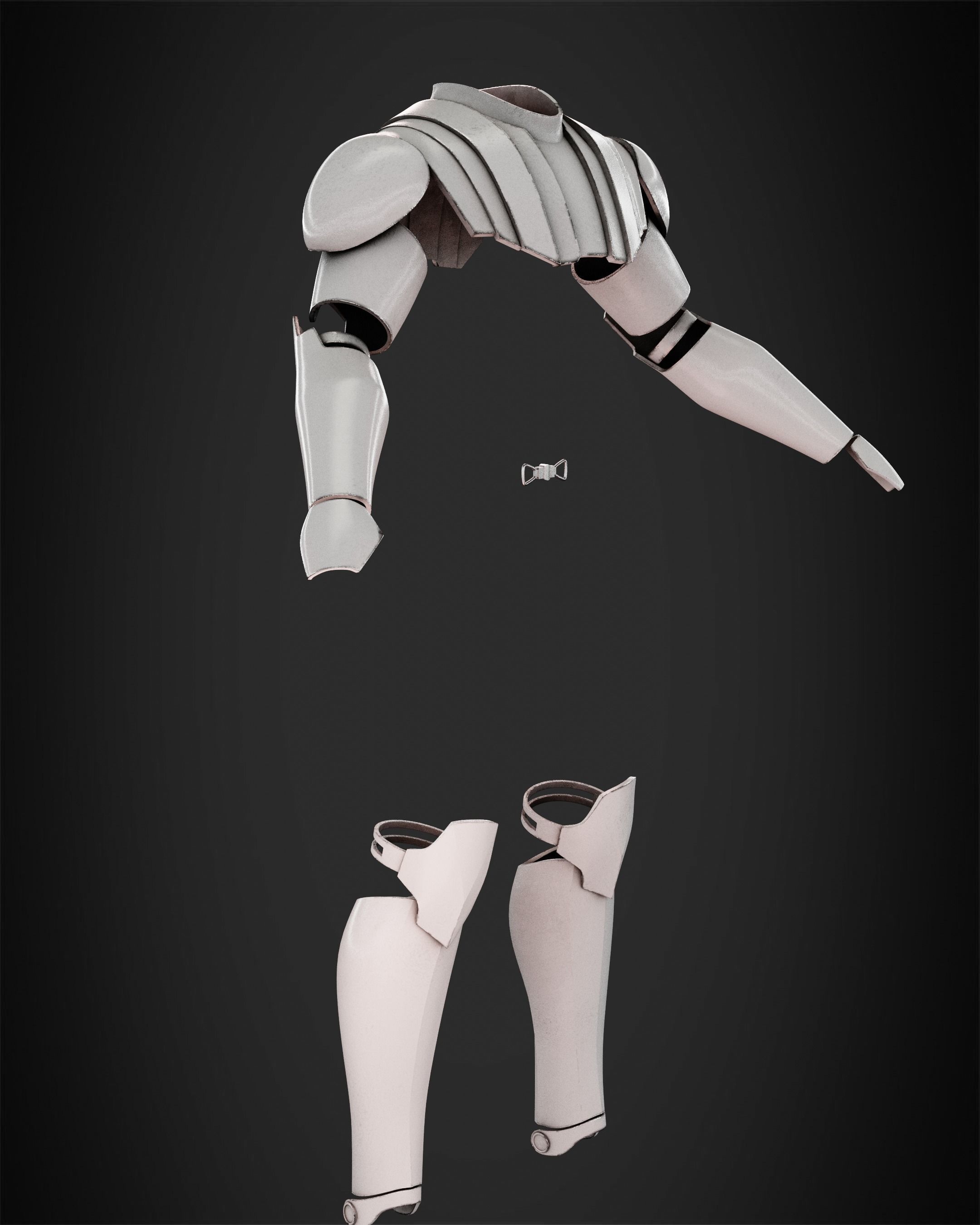 Obi Wan Kenobi Battle Armor for Cosplay 3D print model_4