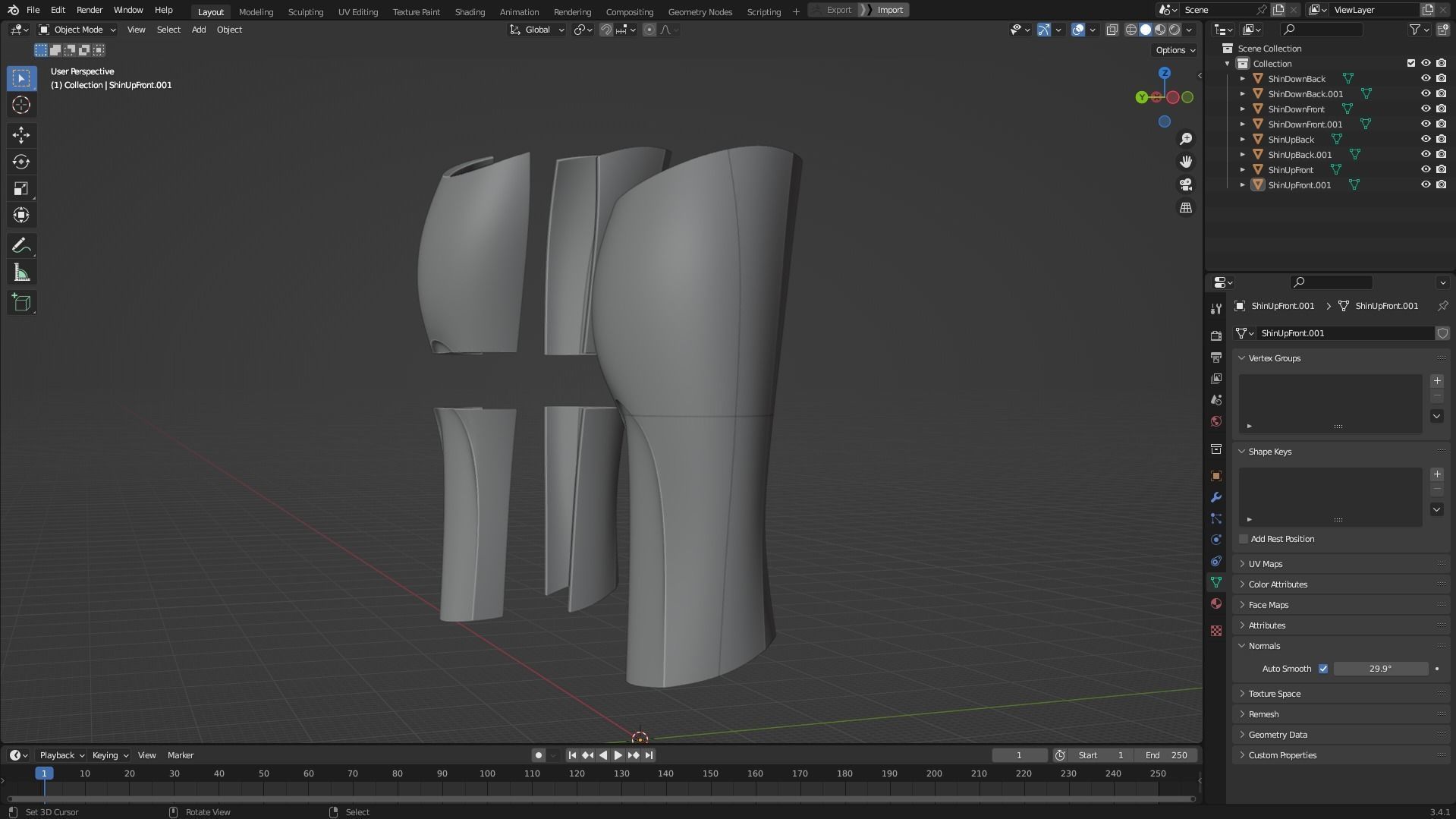 Obi Wan Kenobi Battle Armor for Cosplay 3D print model_11