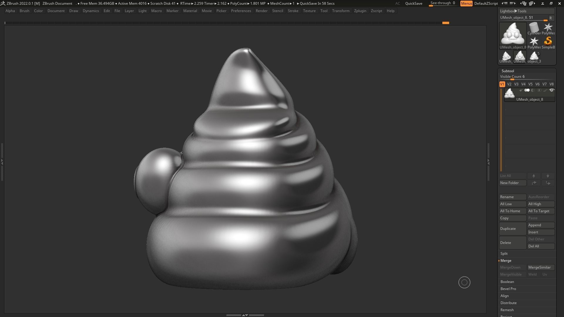 Emoji Pile of Poo 3d print model 3D print model_12