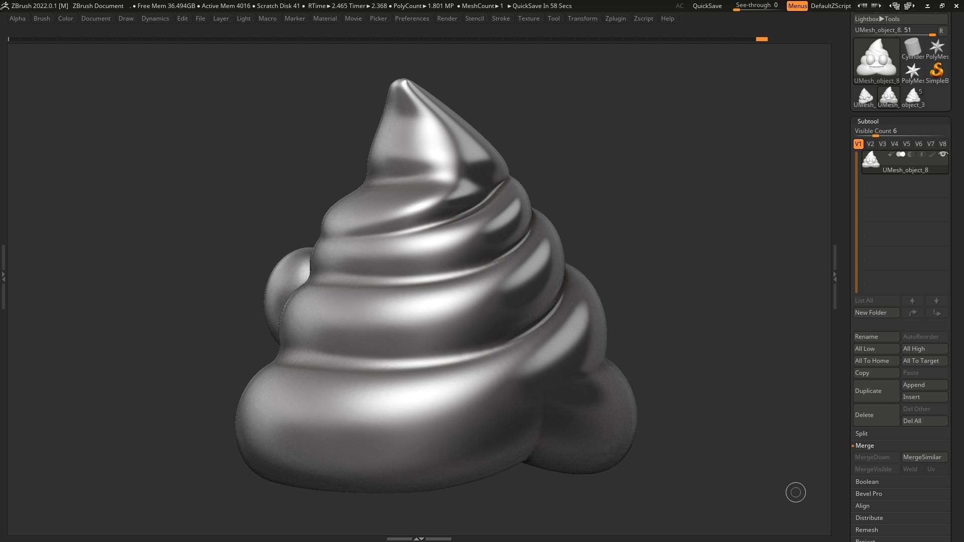 Emoji Pile of Poo 3d print model 3D print model_11