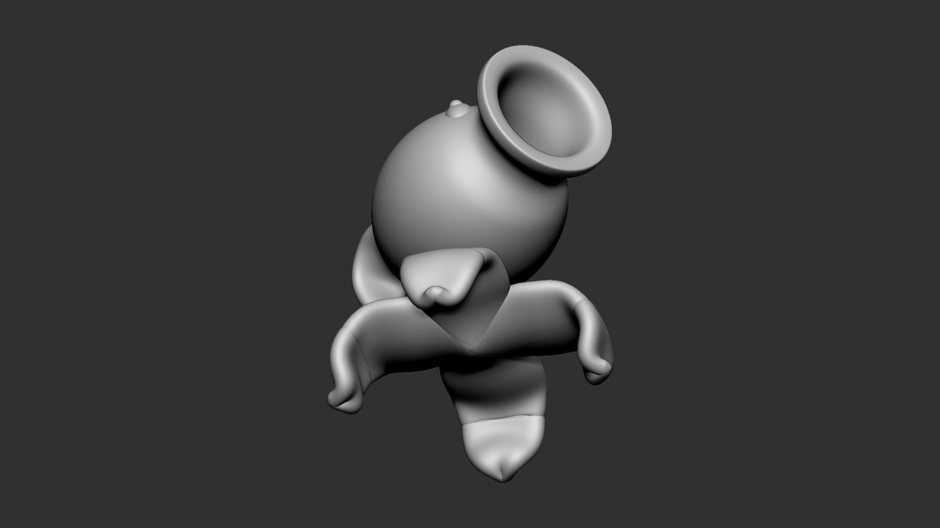 Peashooter from Plants vs Zombies - 3D Print Model 3D print model_16