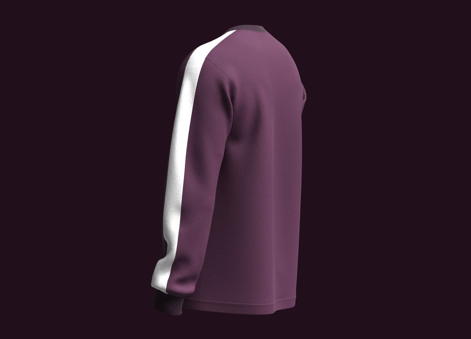 Sweatshirt-New York 3D model_3