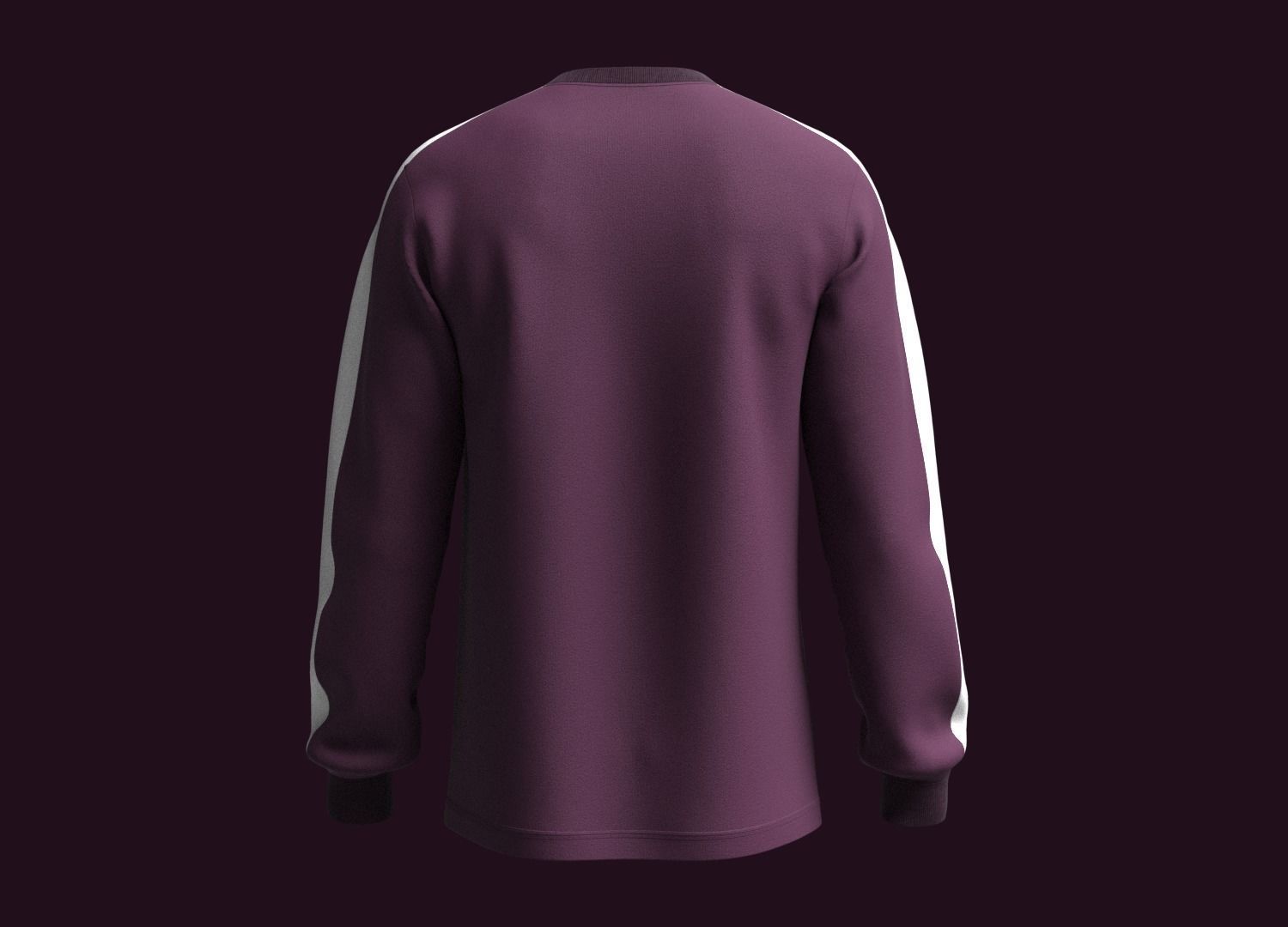 Sweatshirt-New York 3D model_5
