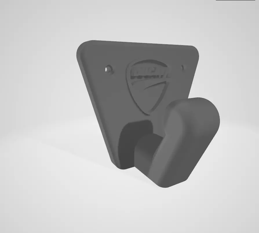 helmet hanger ducati 3D print model