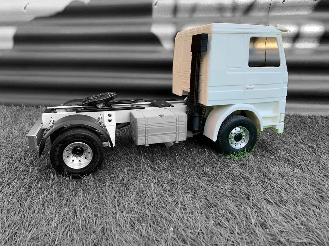 Cabin Printable Old Truck 3D Model STL 3D print model_5