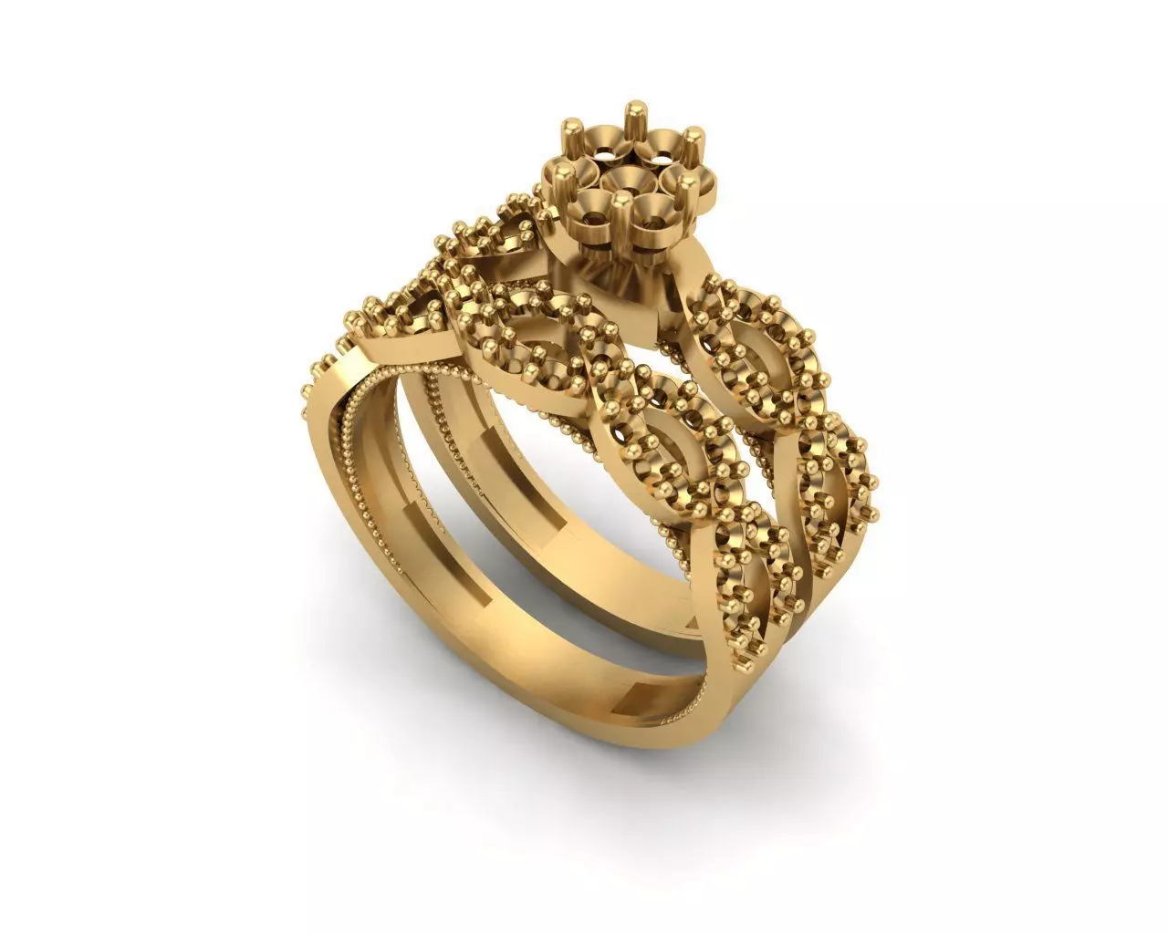 Jewelry ring 125 3D print model