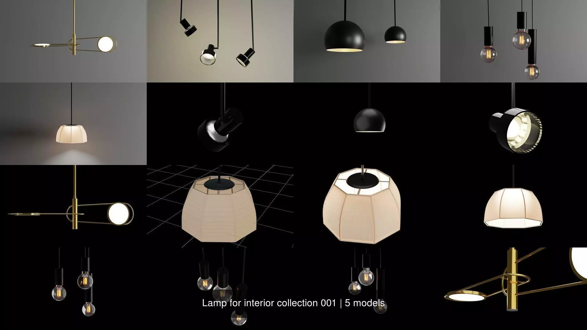 Lamp for interior collection 001 _0
