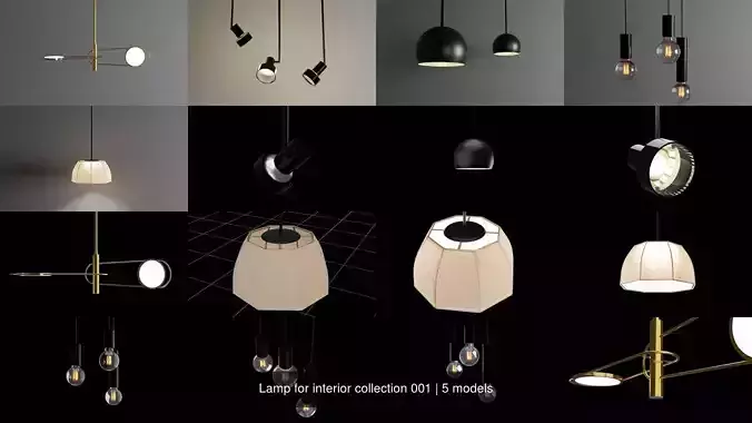 Lamp for interior collection 001