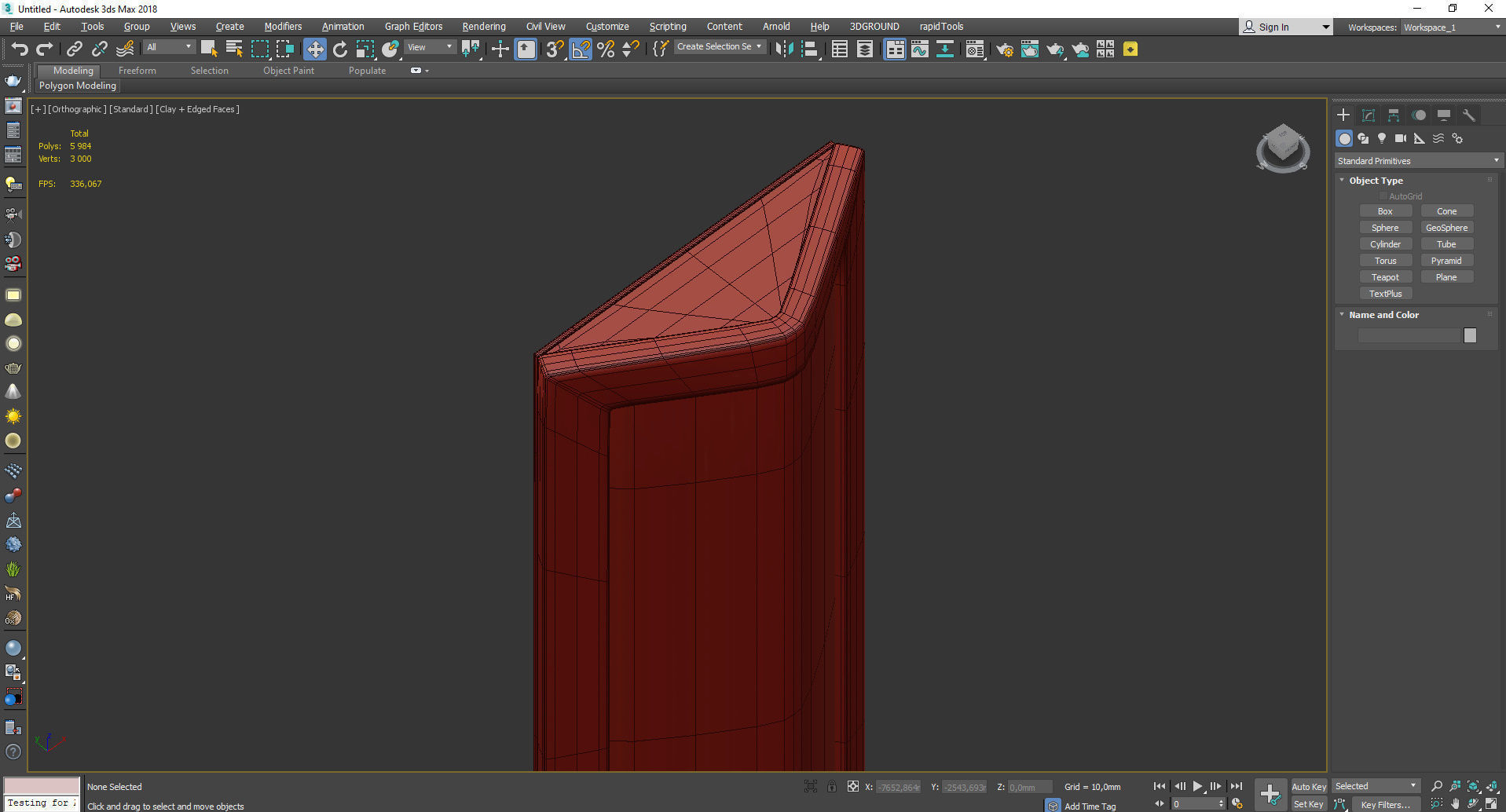 DONNELLY LED SCONCE Low-poly 3D model_4