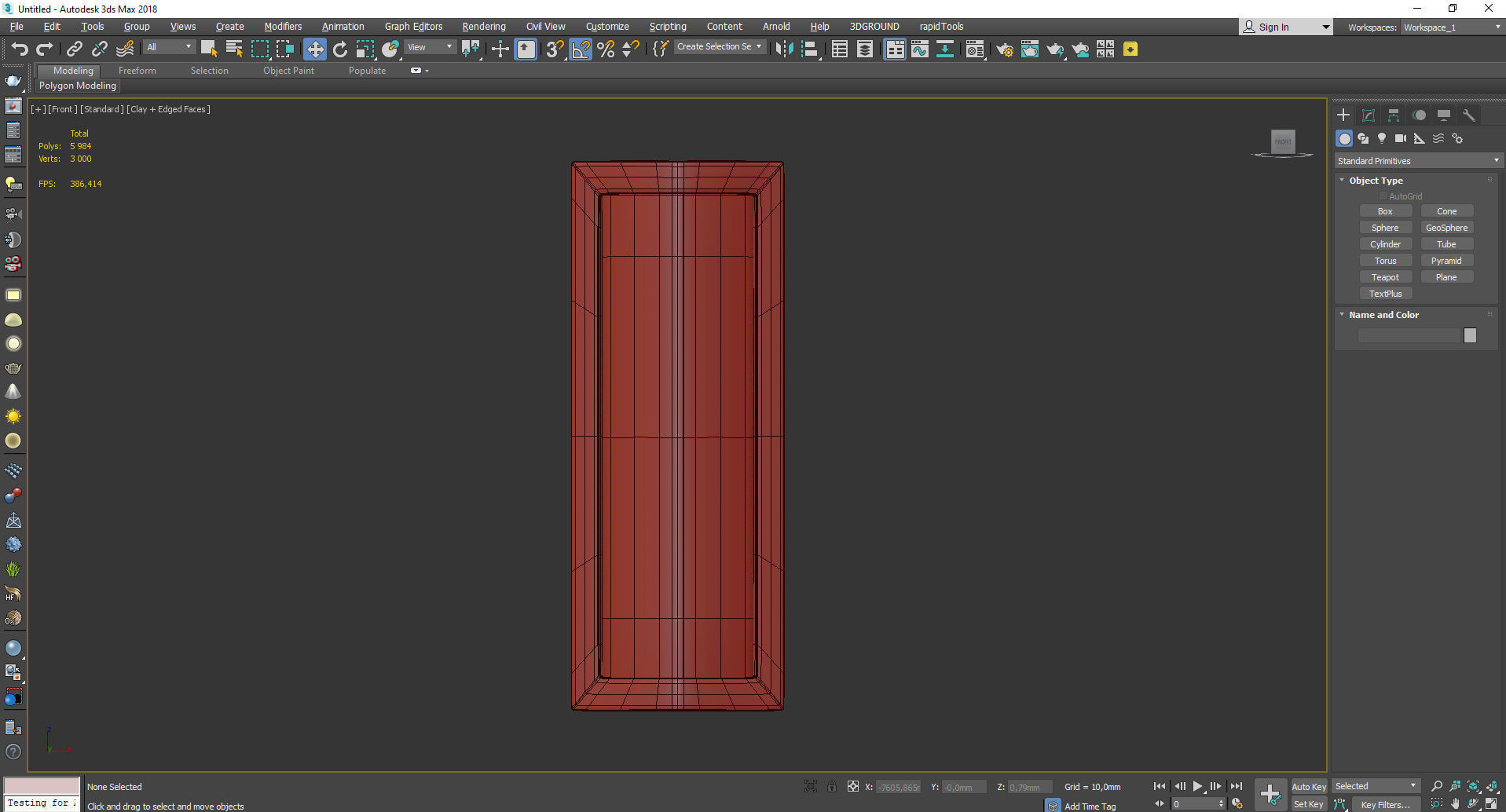 DONNELLY LED SCONCE Low-poly 3D model_2