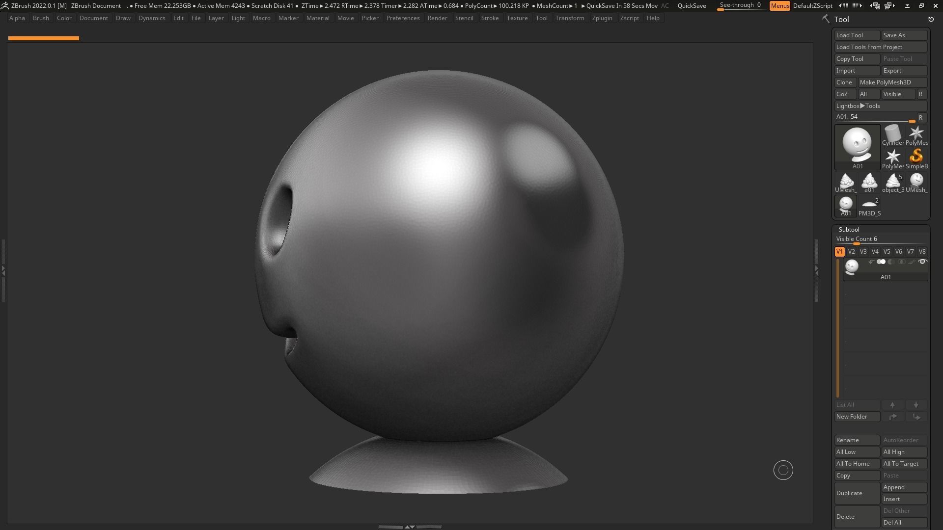 Emoji Slightly Smiling Face 3d print model 3D print model_11