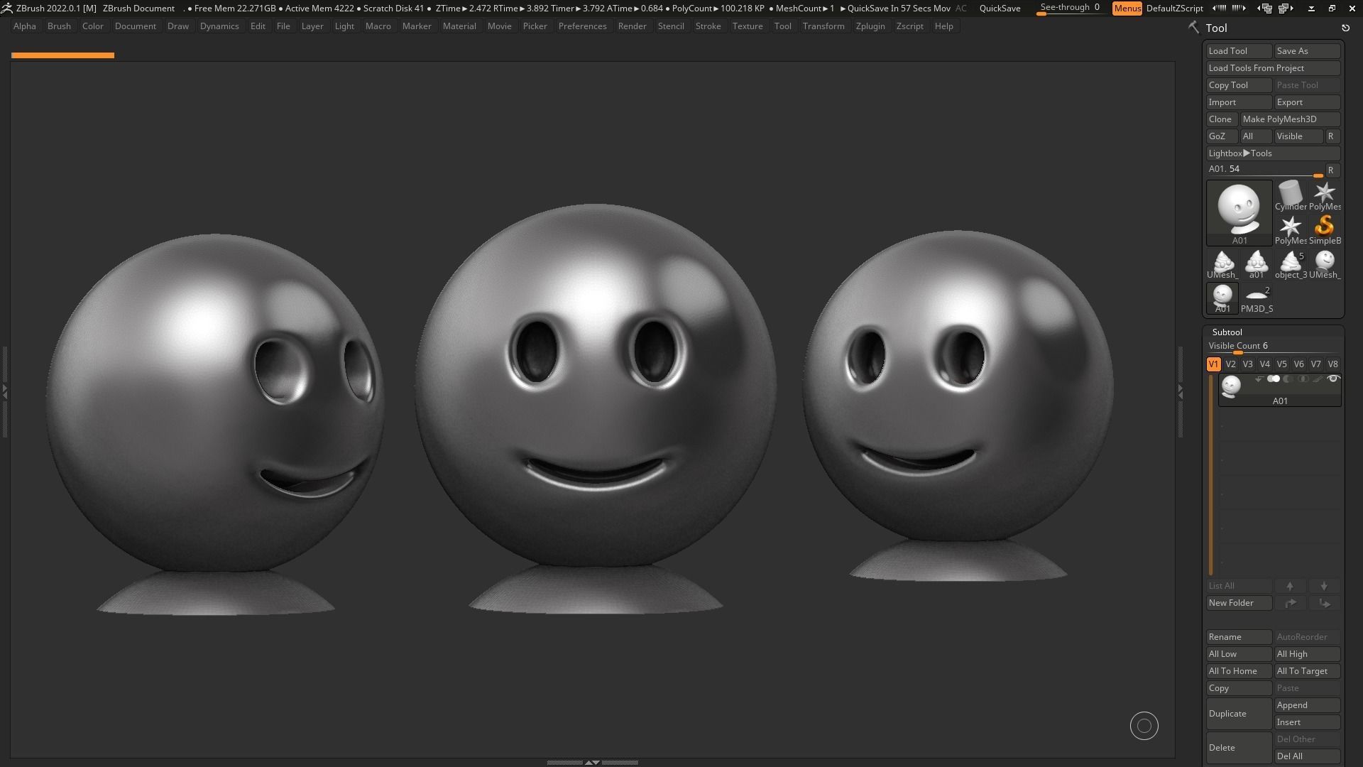 Emoji Slightly Smiling Face 3d print model 3D print model_2